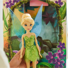 Disney Store Tinker Bell Story Doll glitter wand sparks imaginative play.