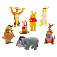 Disney Winnie the Pooh 7-Figure Play Set full collection for imaginative adventures.