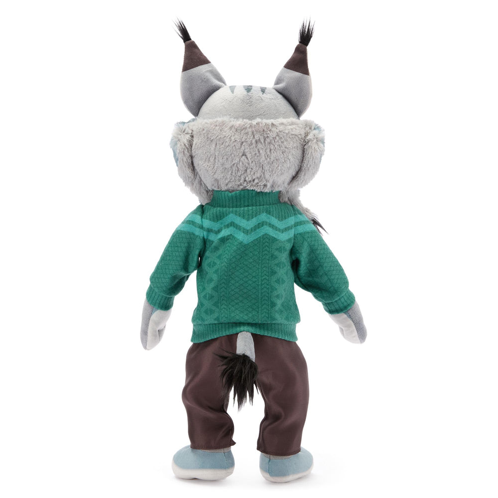 Soft plush fur makes Pawbert a gentle bedtime companion.