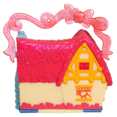 Disney Store translucent glitter carry handle for easy travel
