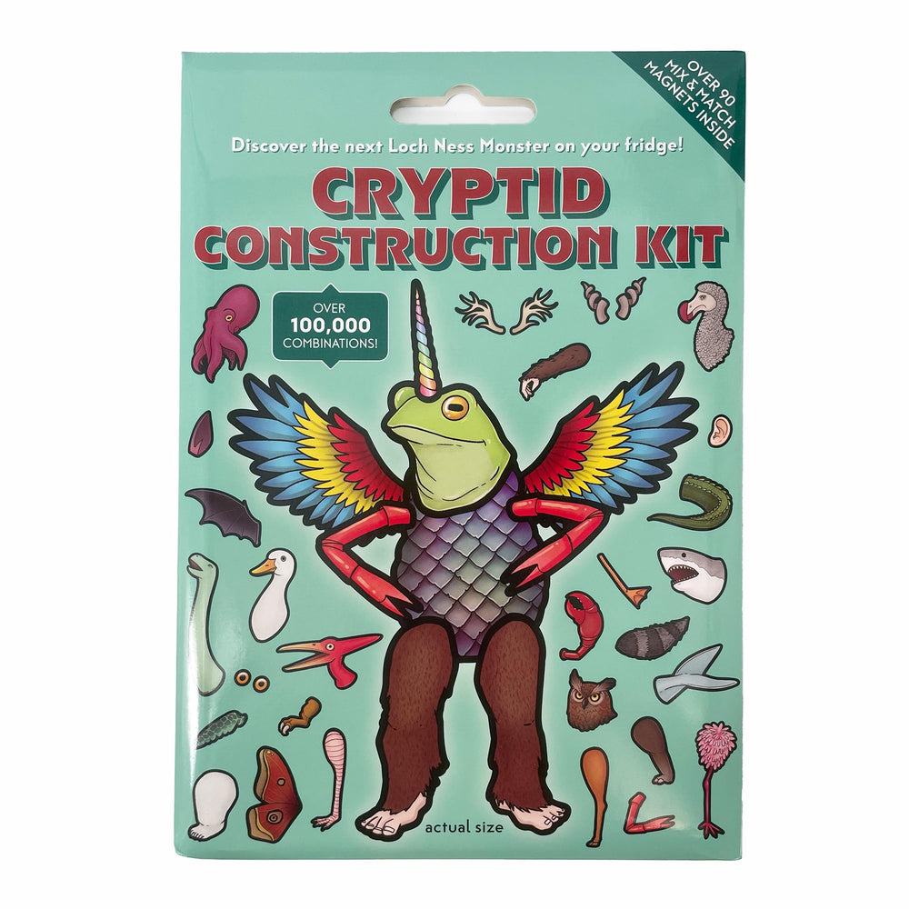 Dissent Pins Cryptid Construction Kit overview shows a versatile magnetic parts set for imaginative play.