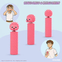 Pink Distractibles Hedgy color option to match style