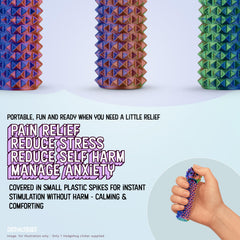 Hedgy spikes texture enhances sensory feedback for calm concentration