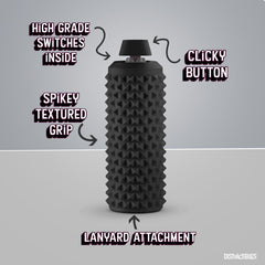 Distractibles Sensory Roller cylinder profile for portable, discreet use anywhere.