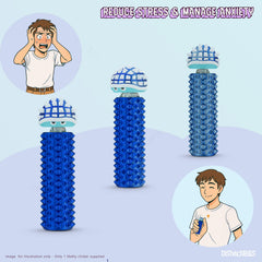 Distractibles Shelly spiked base offers stable grip during fidgeting