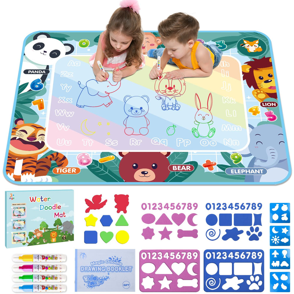 Diteryy Water Doodle Mat large 40x32 inch play space for creative drawing