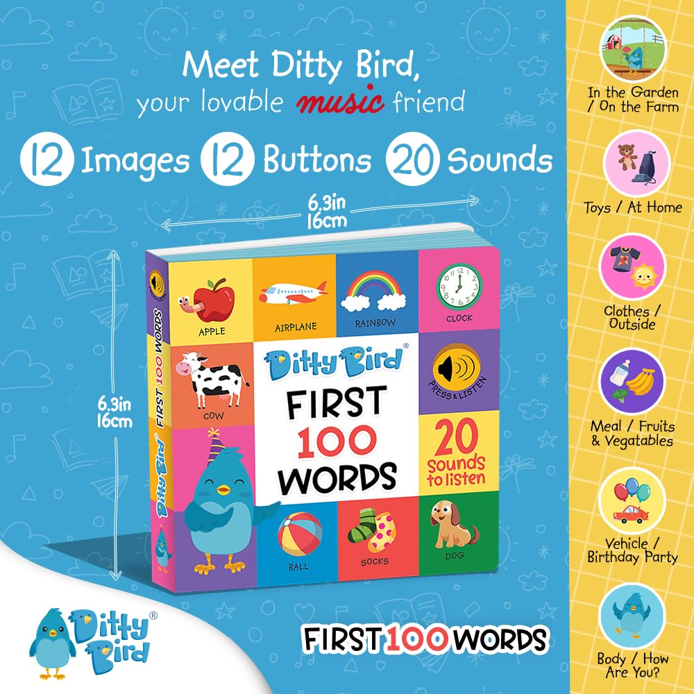 Ditty Bird colorful illustrations spread invite lively storytelling and growth.