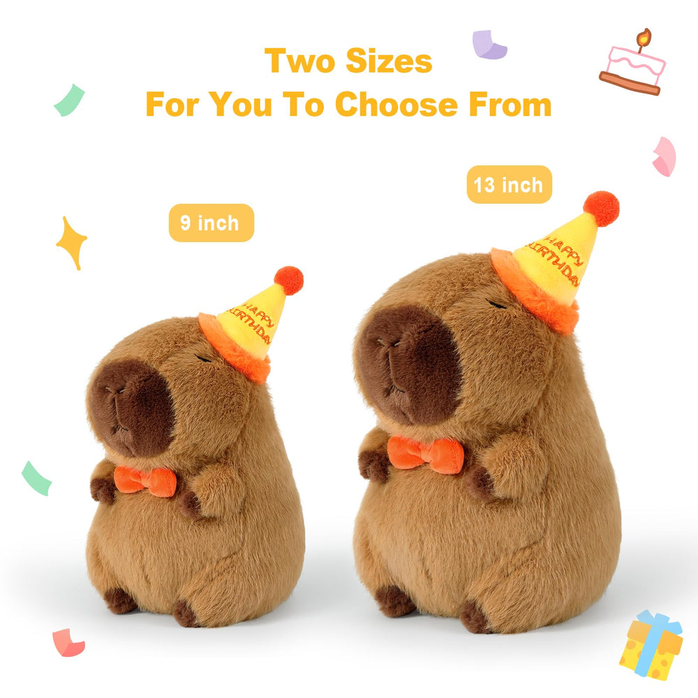 Ditucu 9-inch capybara plush offers a unique cuddle buddy for daily use.