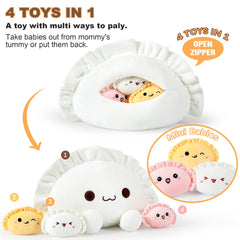 Ditucu dumpling little 4-inch plush #1 with kawaii face for cozy play.