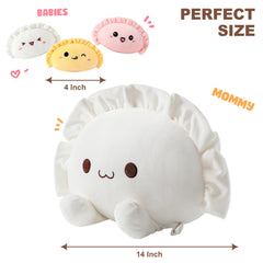 Ditucu dumpling little 4-inch plush #2 with bright expression for hugs.