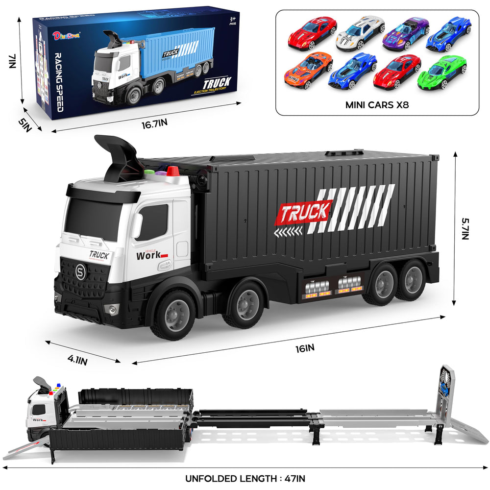 Diuerma eight die-cast race cars ready for fast competition and imaginative play