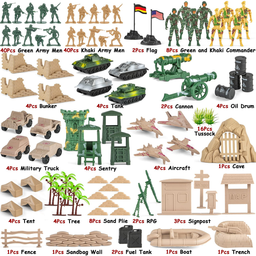 Divwa Army storage handbag included for easy cleanup.