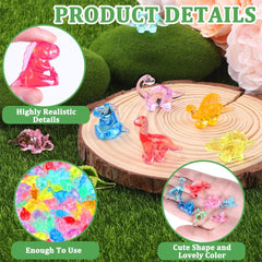 DIYDEC mini dinosaur figures for tiny garden accents and décor.