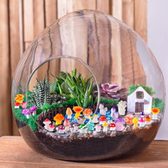 DIYDEC resin mushrooms for party favors and charming mini scenes