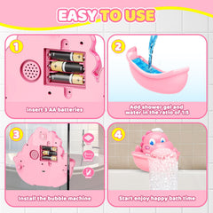 Diyfrety bubble machine installation using 3M hook on smooth surface.