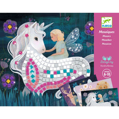 DJECO Enchanted World rhinestones adding shine to craft details.