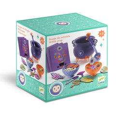 DJECO potion ingredients bottles invite creative mixing and storytelling.