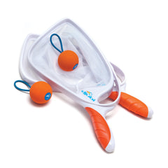 Djubi Slingball Classic family game encourages active outdoor bonding.