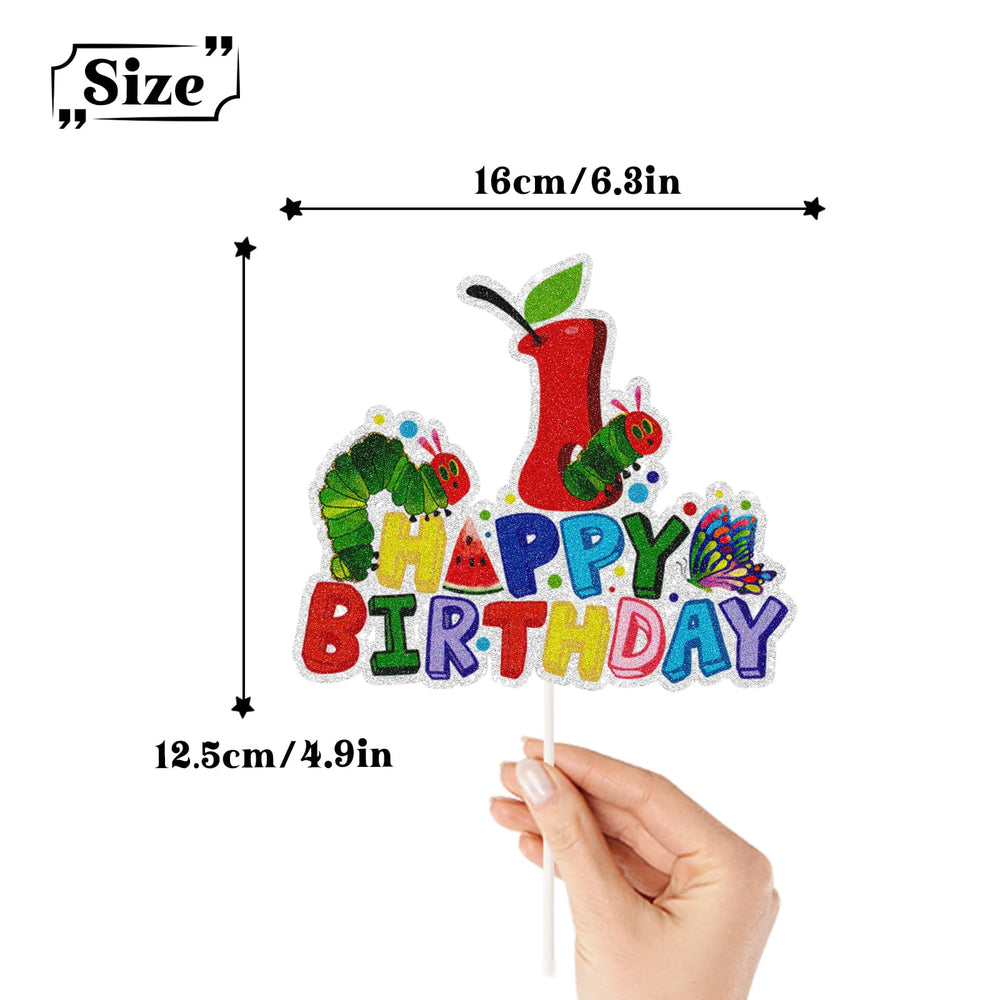 DKCTQU Reading story theme cake topper adds whimsical charm to party