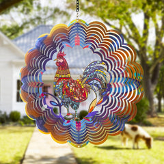DKJOCKY rooster wind spinner ideal gift for outdoor spaces