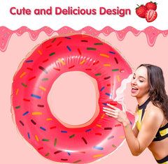 DMAR kids donut float shows age range 3–6 for safe comfortable play