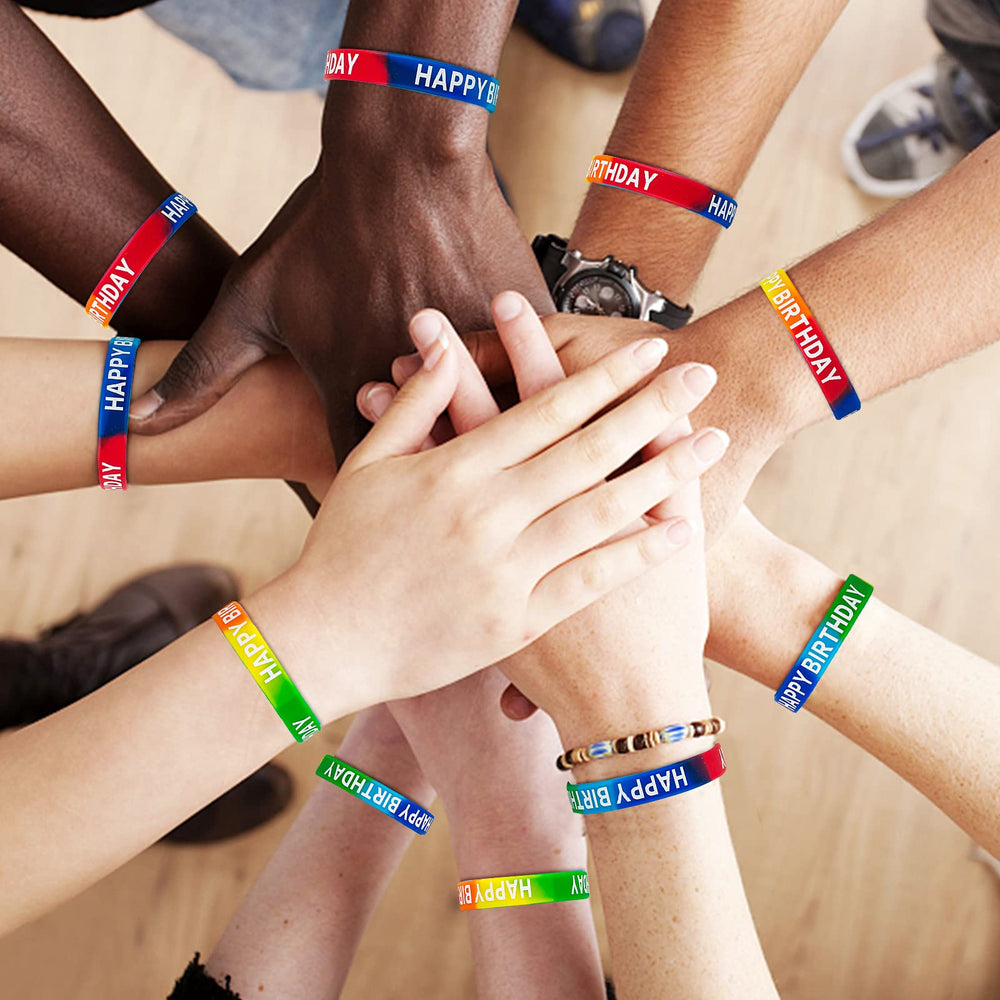 Dminya colorful bracelets for goody bags and party décor