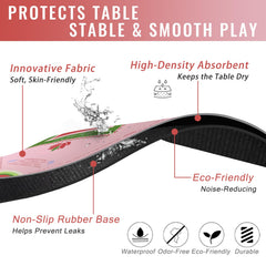 DMJHJY mat provides quiet padding to reduce tile noise