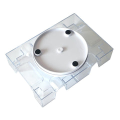 Tray fits Canasta and other card sizes for flexible games.
