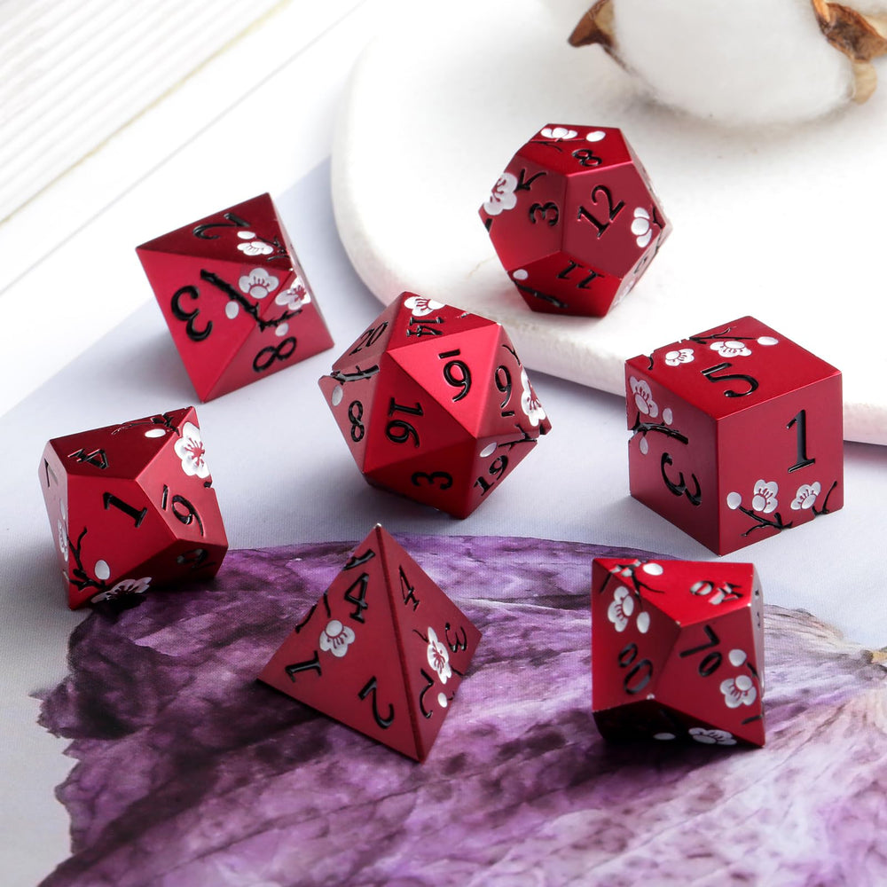 DNDND D20 closeup shows rich color and detailing for table-ready RPG use