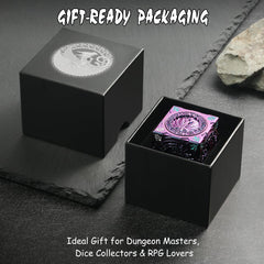 DNDND Mind Flayer face detail on the spinner cube for iconic monsters