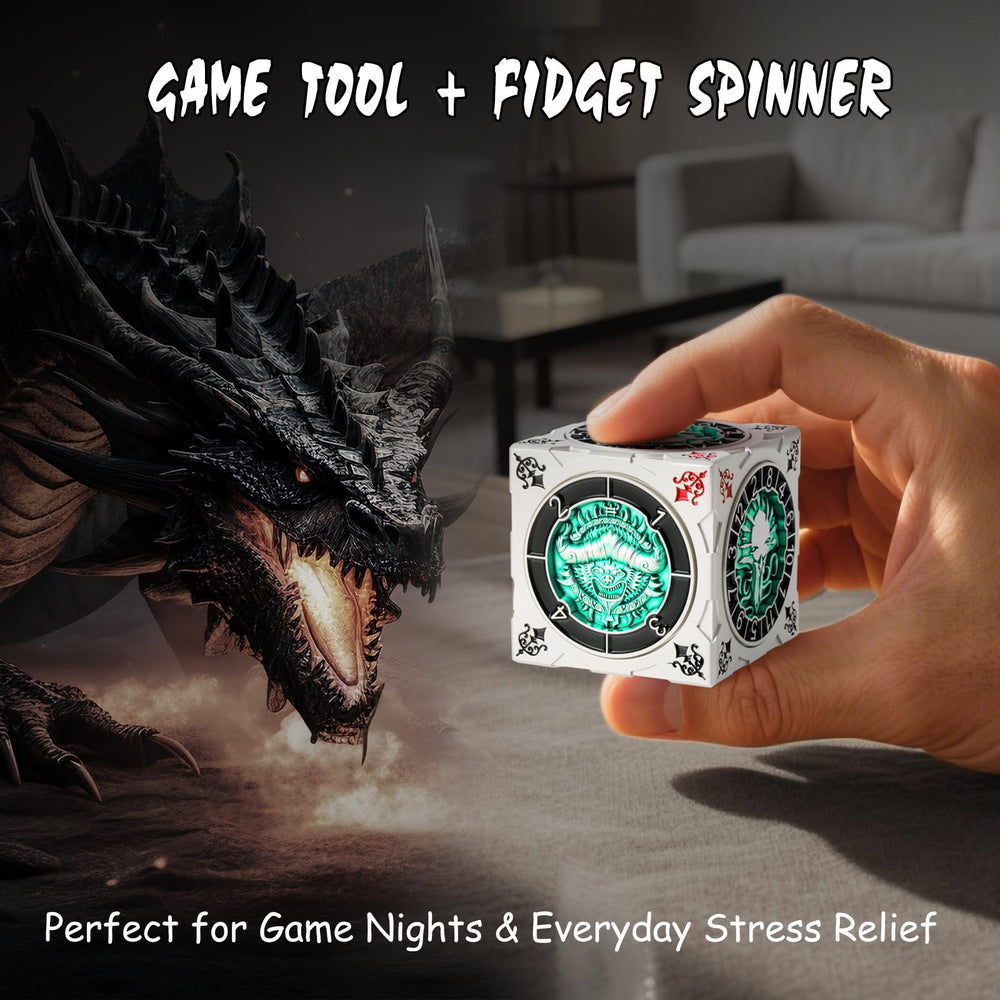 DNDND Goristro engraving on the dice adds bold collector appeal to your table