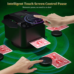 Dnin 360° rotating decks enable smooth dealing from two decks