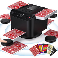 Dnin automatic card shuffler-dealer 2in1 streamlining game night