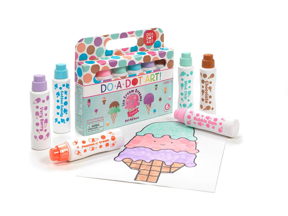 Do A Dot Art No Spill Cap design for clean, mess-free painting sessions