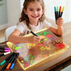 Dobuhont neon markers bring vivid notes to the fridge calendar for organized family schedules