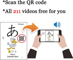 Docdeer 104 Hiragana set covers core syllabary in one pack