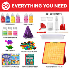 Pre-measured materials simplify setup for worry-free STEM play with Doctor Jupiter.