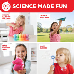 Doctor Jupiter First Amazing Science Kit step-by-step manuals support independent exploration.