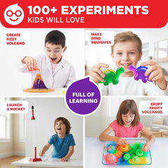 Rocket experiment demonstrates hands-on STEM play with Doctor Jupiter kit.
