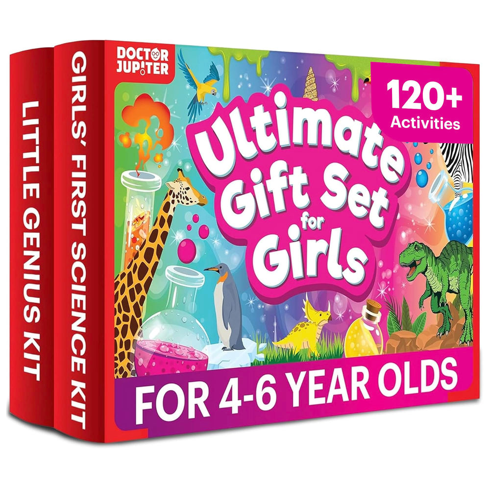 Doctor Jupiter Gift Set for Girls box, ideal for birthdays and holidays.
