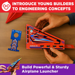 Doctor Jupiter Paper Airplane Book Kit 50 planes pack sparks STEM exploration.