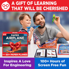 Doctor Jupiter Paper Airplane Book Kit gift-ready set for birthdays or holidays.