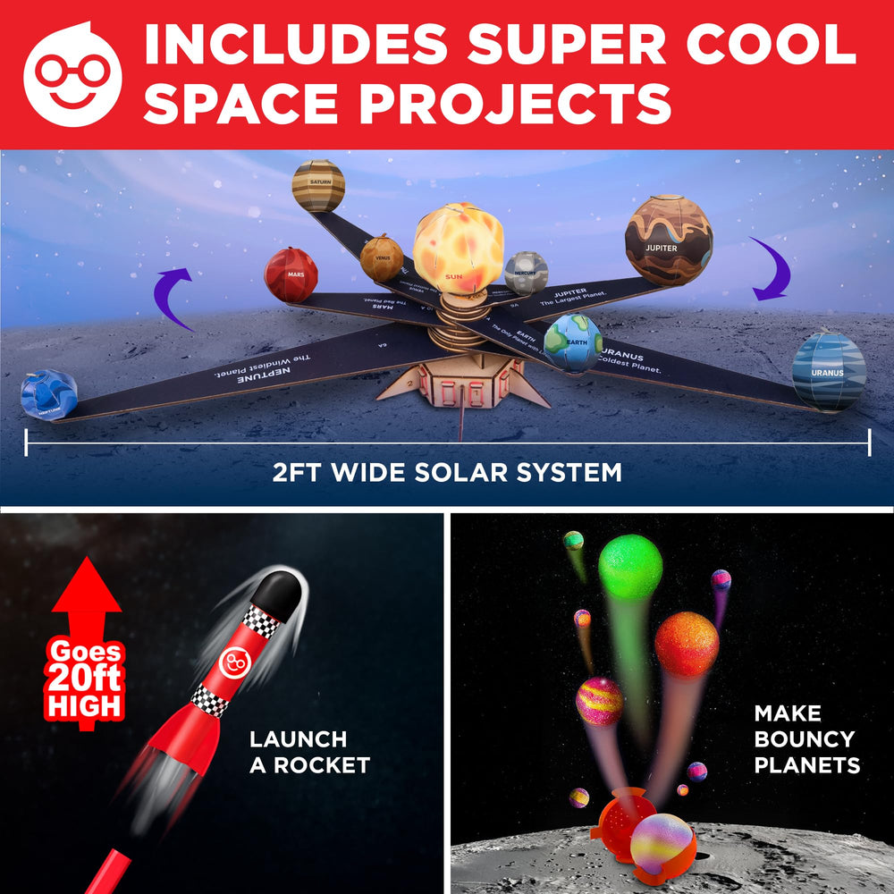 Water Fireworks demo in Doctor Jupiter kit for colorful, safe reactions
