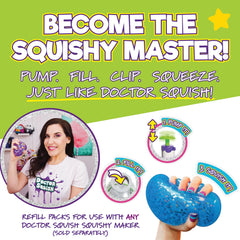 Kids ages 8+ enjoy a creative squishy making session.