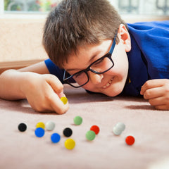 DODHEG colorful marbles for hand-eye coordination activities and games