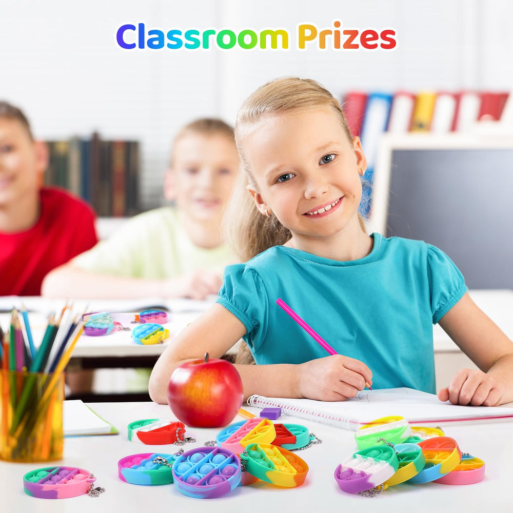 DODOLOL classroom prizes bulk fidget toys encourage participation and fun treasure-chest style rewards.