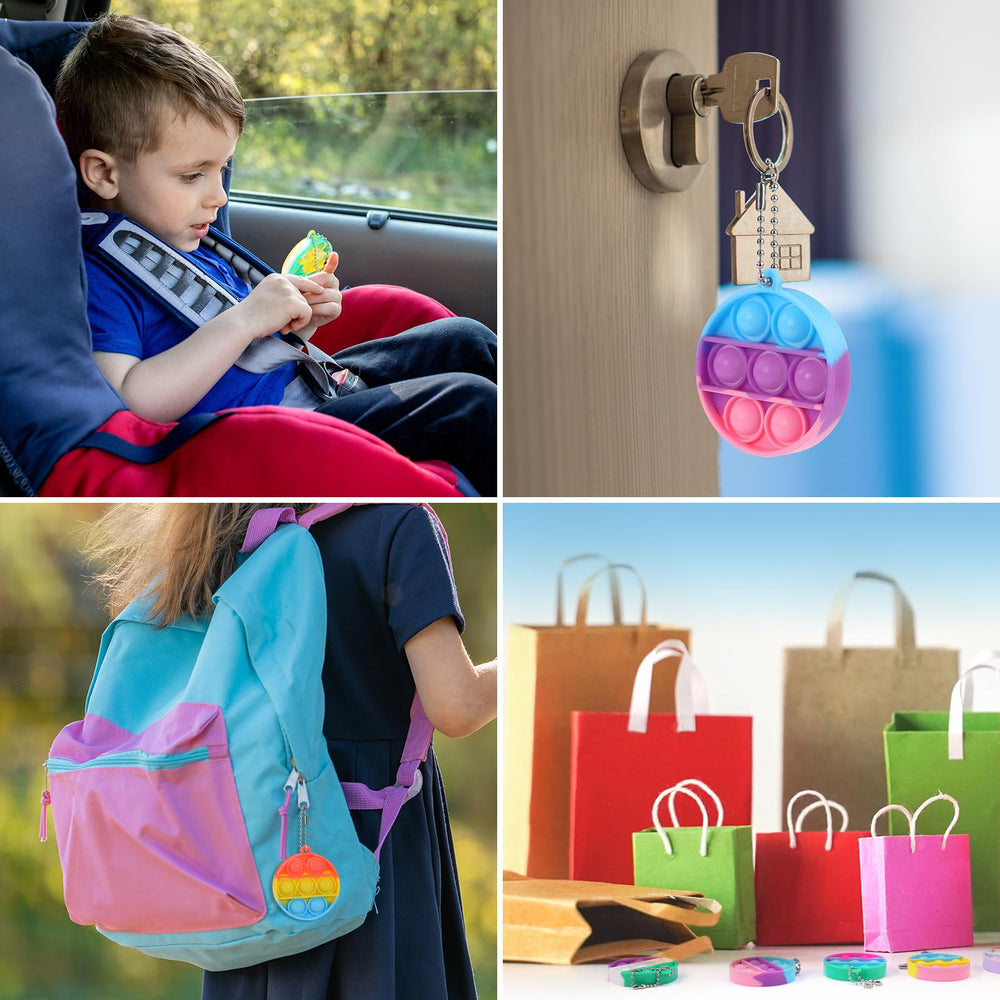 DODOLOL pinata stuffers mini fidgets bring color and excitement to party rituals.