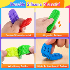 Dododol quiet suction fidget toy for discreet stress relief.