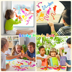 DODOLOL Sticky Hands in party bags promote sugar-free fun for guests.