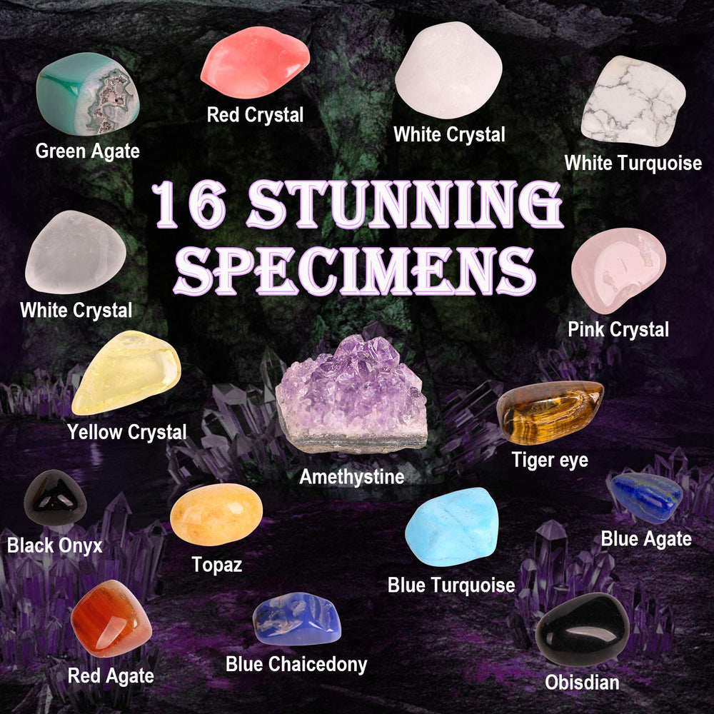 DoDoMagxanadu gemstone collection showcases 16 colorful stones